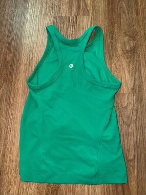 Lululemon Align Waist-Length Racerback Tank Top in Raceway Green Size 4